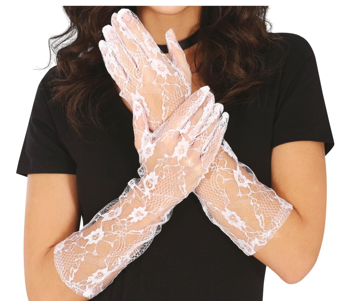 weiße handschuhe wo kaufen Handschuhe Weiß Spitze 38cm – Partywinkel