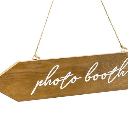 Hangbord Photobooth 36cm van Partydeco koop je bij Partywinkel