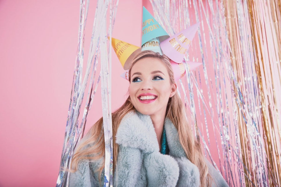 Happy Birthday Feesthoedjes 16cm 6st van Partydeco koop je bij Partywinkel