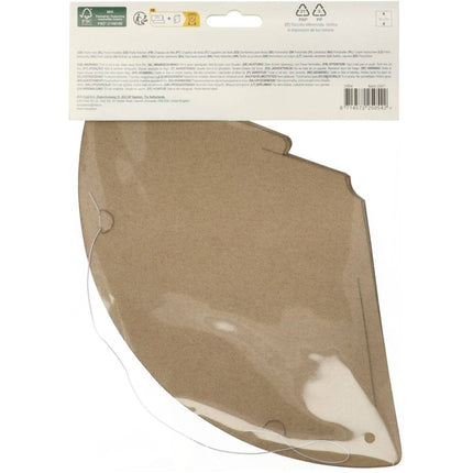 Happy Birthday Feesthoedjes Zwart Goud 6st van Folat koop je bij Partywinkel