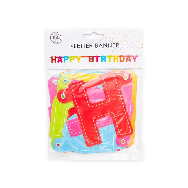 Happy Birthday Letterslinger 1,6m van WeFiesta koop je bij Partywinkel