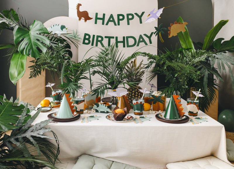 Happy Birthday Letterslinger Dinosaurus van Partydeco koop je bij Partywinkel