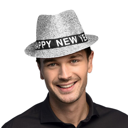 Happy New Year Hoed Glitter - Partywinkel - 8712026134509
