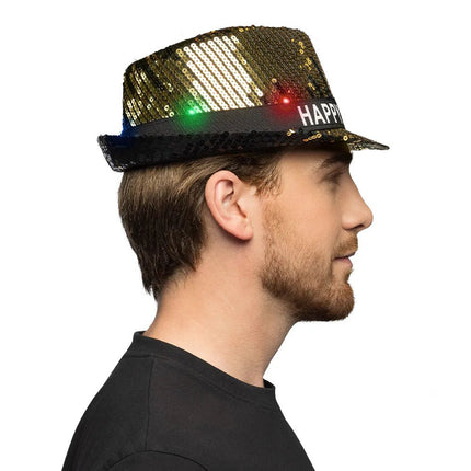 Happy New Year Hoed Led van Boland koop je bij Partywinkel