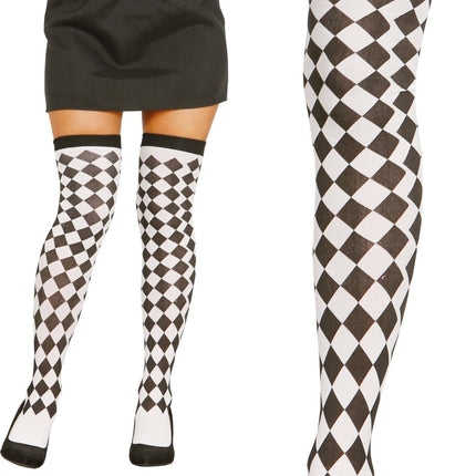 Harlekijn Panty'S 70cm van Fiestas Guirca koop je bij Partywinkel