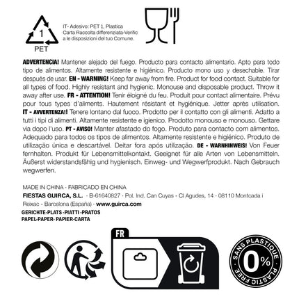 Harry Potter Borden 23cm 6st van Fiestas Guirca koop je bij Partywinkel