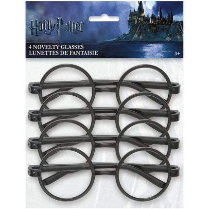 Harry Potter Brillen 4st van Unique koop je bij Partywinkel