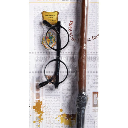Harry Potter Toverstaf en Bril van Rubies koop je bij Partywinkel