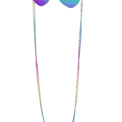 Hartjes Bril Regenboog 2 delig van Wilbers & Wilbers koop je bij Partywinkel