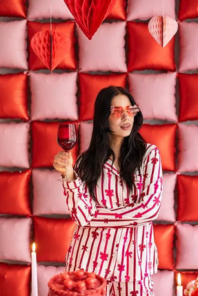 Hartjes Bril Vlammen 14,5cm van Partydeco koop je bij Partywinkel