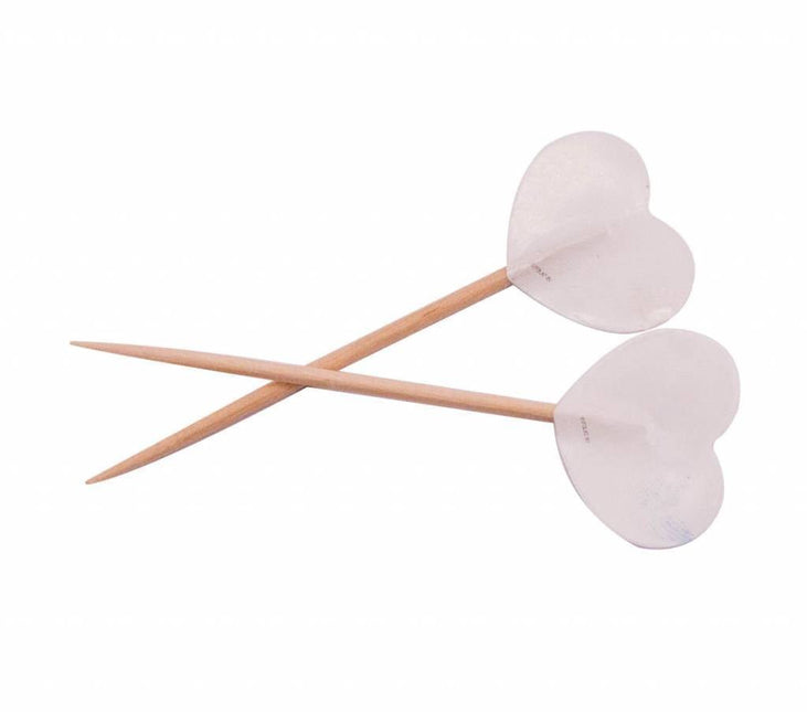 Hartjes Prikkers Wit 50st van Folat koop je bij Partywinkel