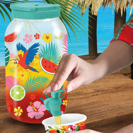 Hawaii Drankdispenser 4L - Partywinkel - 8434077181980