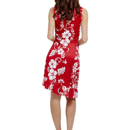 Hawaii Jurk Rood M van Smiffys koop je bij Partywinkel