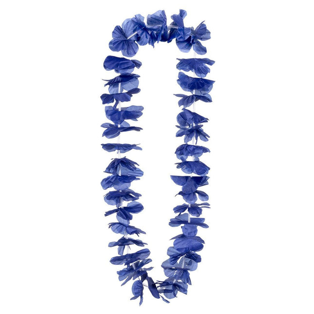 Hawaii Krans Blauw - Partywinkel - 8712026523433
