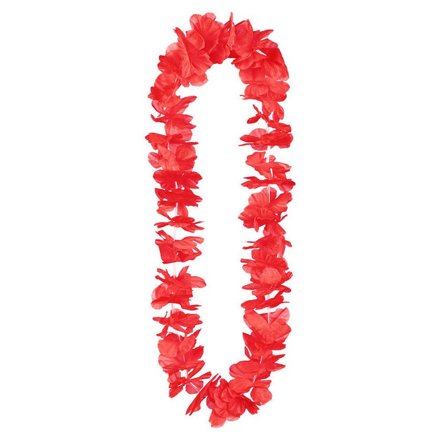 Hawaii Krans Rood - Partywinkel - 8712026523419