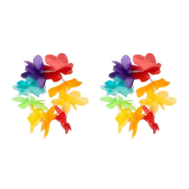Hawaii Krans Set 4 delig - Partywinkel - 8712026524164