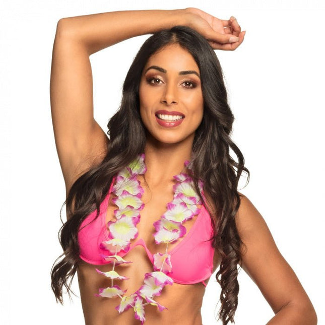 Hawaii Krans Set 4 delig - Partywinkel - 8712026524164