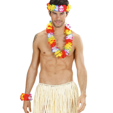 Hawaii Krans Set Luxe van Widmann koop je bij Partywinkel