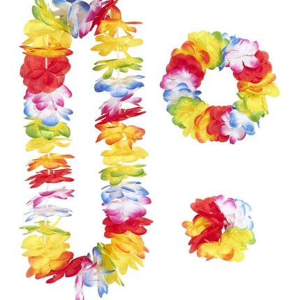 Hawaii Krans Set Luxe van Widmann koop je bij Partywinkel