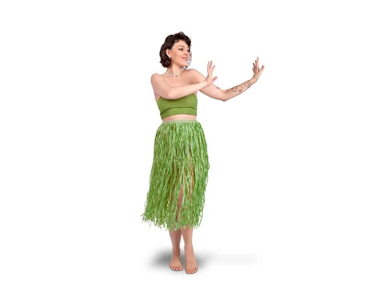 Hawaii Rok Groen Stro - Partywinkel - 5904555047815