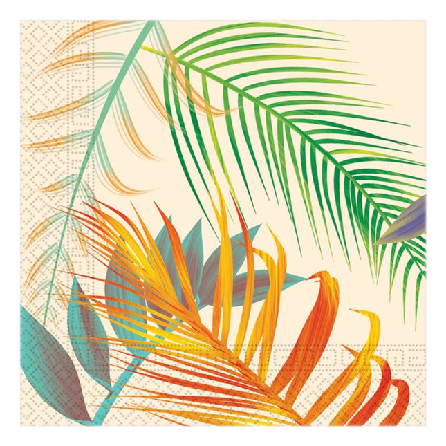 Hawaii Servetten 33cm 20st van Procos koop je bij Partywinkel