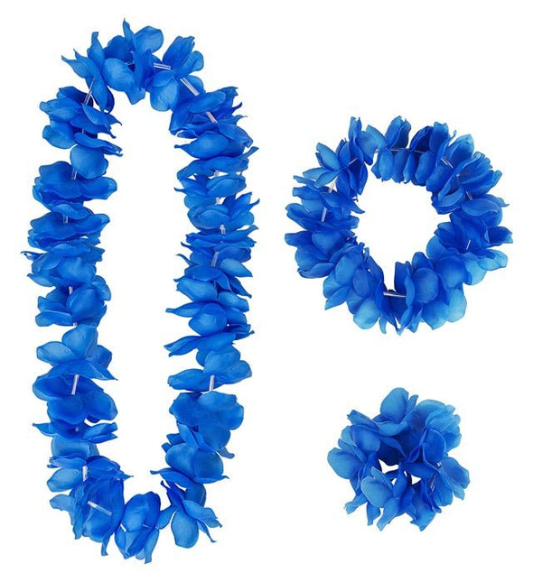 Hawaii Set Blauw van Widmann koop je bij Partywinkel