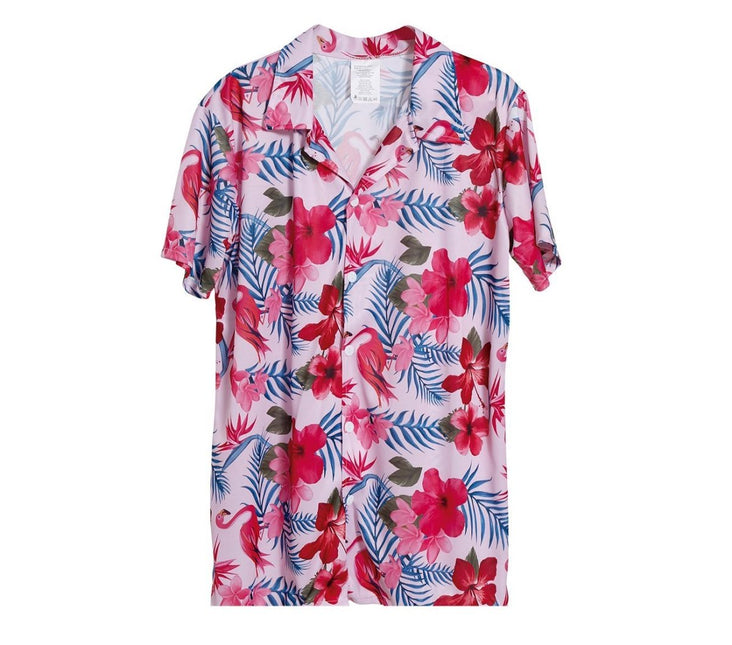 Hawaii Shirt Flamingo van Fiestas Guirca koop je bij Partywinkel