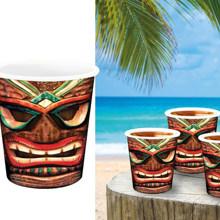 Hawaii Shotglaasjes 6cm 3st - Partywinkel - 8434077311738