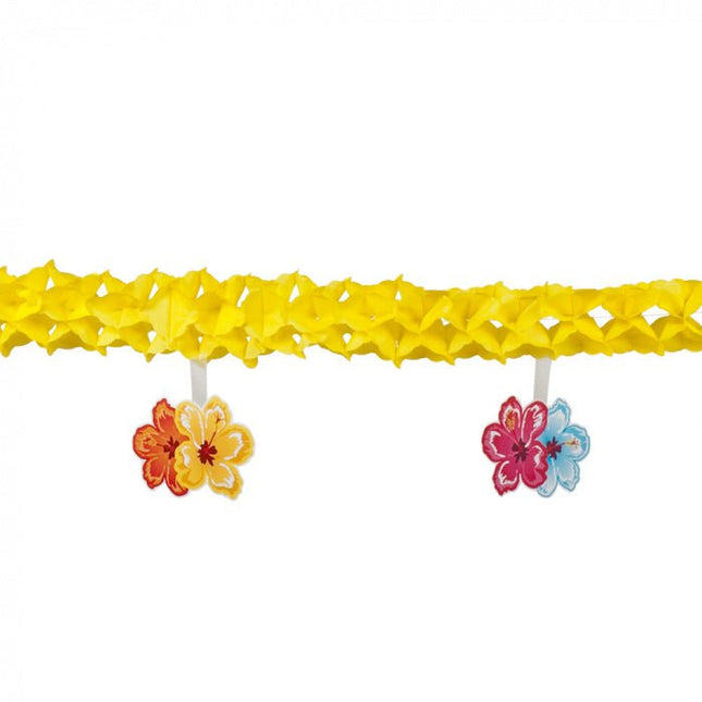 Hawaii Slinger Onderhangers 4m - Partywinkel - 8712026525079