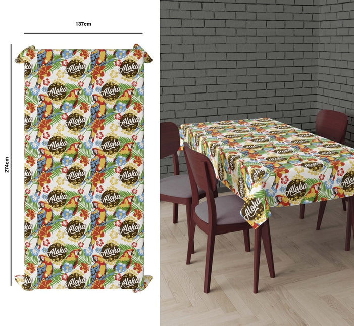 Hawaii Tafelkleed Aloha 2,74m - Partywinkel - 8434077311837
