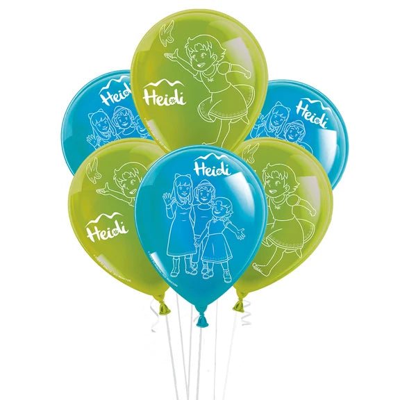 Heidi Ballonnen 25cm 10st van VDV Benefit koop je bij Partywinkel