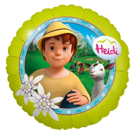 Heidi Helium Ballon Groen Leeg 45cm van VDV Benefit koop je bij Partywinkel