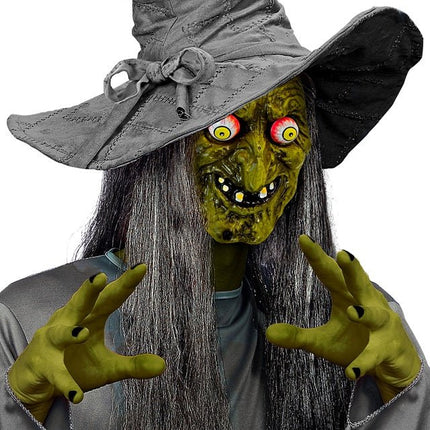 Heks Masker Bewegende Ogen van Widmann koop je bij Partywinkel