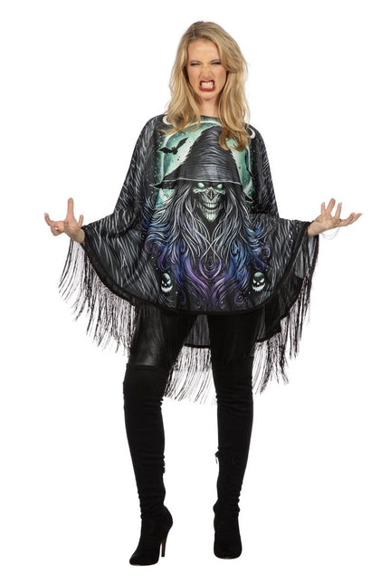 Heks Poncho Dames van Wilbers & Wilbers koop je bij Partywinkel
