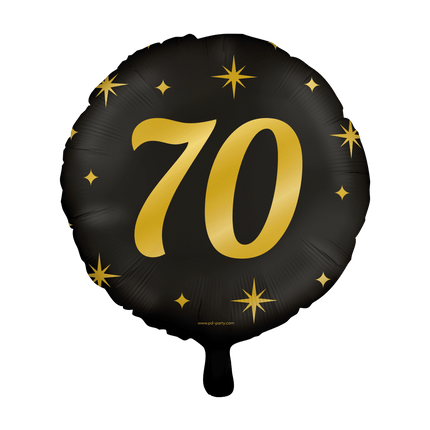 Helium Ballon 70 Jaar Leeg 30cm van Paper Dreams koop je bij Partywinkel