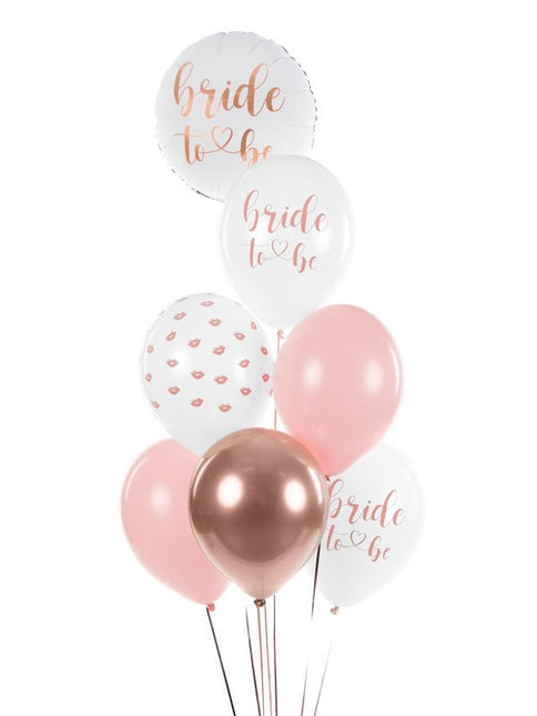 Helium Ballon Bride To Be Leeg 45cm van Partydeco koop je bij Partywinkel