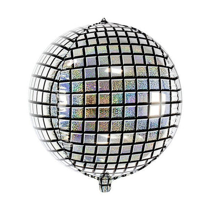 Helium Ballon Discobal Leeg 40cm van Partydeco koop je bij Partywinkel