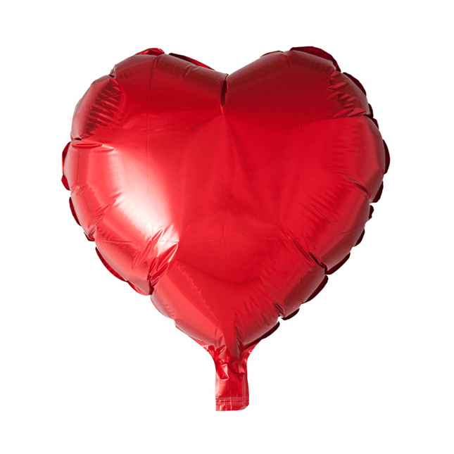 Helium Ballon Hart 45cm leeg - Partywinkel - 5712735003656