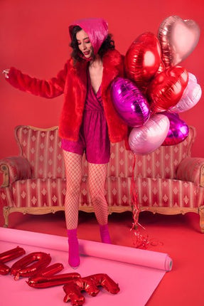 Helium Ballon Hart Lichtroze Leeg 45cm van Partydeco koop je bij Partywinkel