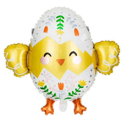 Helium Ballon Kip Leeg 57cm van Partydeco koop je bij Partywinkel