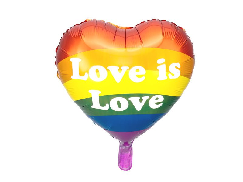 Helium Ballon Love Is Love Leeg 35cm van Partydeco koop je bij Partywinkel