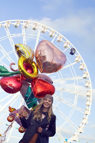 Helium Ballon Ring Leeg 95cm van Partydeco koop je bij Partywinkel