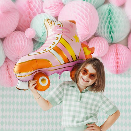 Helium Ballon Rolschaatsen Leeg 74cm van Partydeco koop je bij Partywinkel