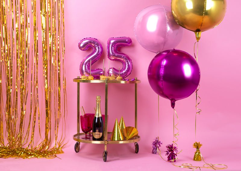 Helium Ballon Rond Lichtroze Leeg 40cm van Partydeco koop je bij Partywinkel