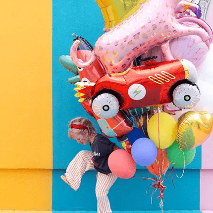 Helium Ballon Ster Goud Leeg 70cm van Partydeco koop je bij Partywinkel