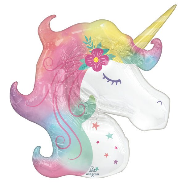 Helium Ballon Unicorn Leeg 73cm van Anagram koop je bij Partywinkel