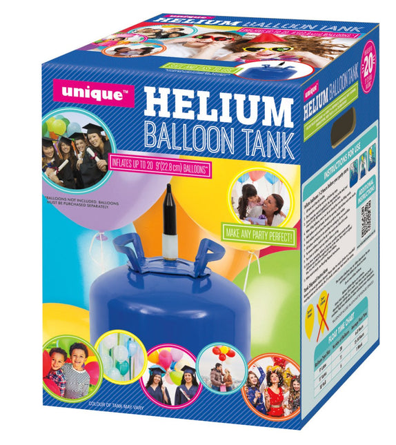 Helium Tank Voor 20 Ballonnen van Partywinkel koop je bij Partywinkel