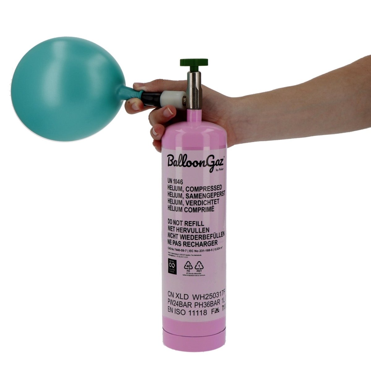 helium ballon aufbewahren Heliumflasche Für 45cm Folienballon – Partywinkel