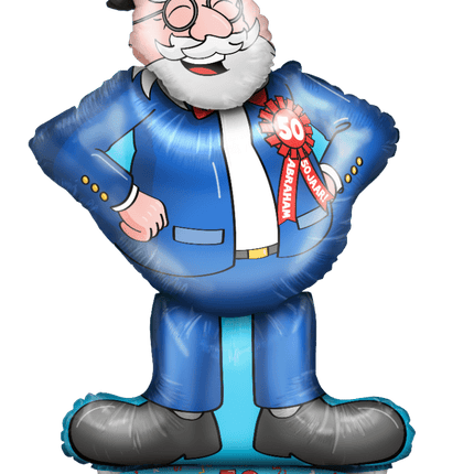 Heliumballon Abraham pop 90cm van Paper Dreams koop je bij Partywinkel