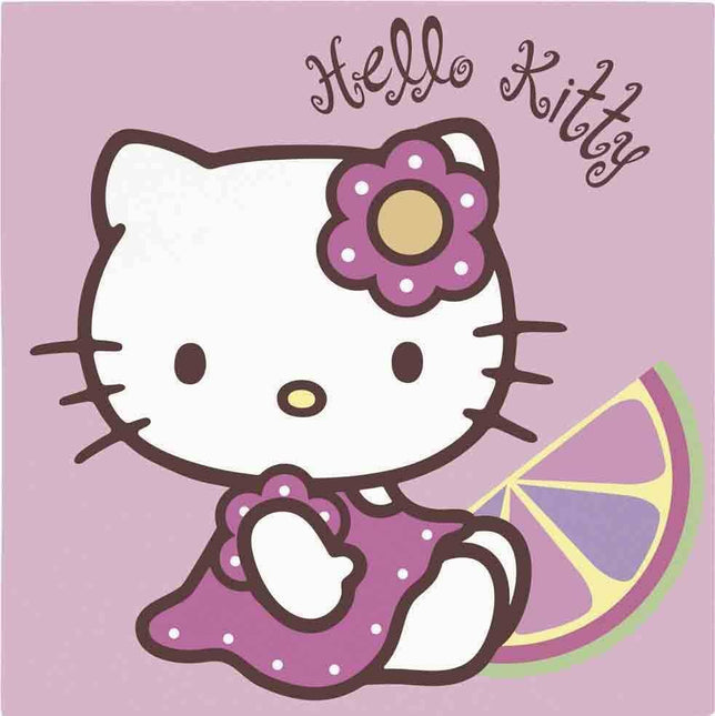 Hello Kitty Servetten Versiering 33cm 20st - Partywinkel - 8003990615416